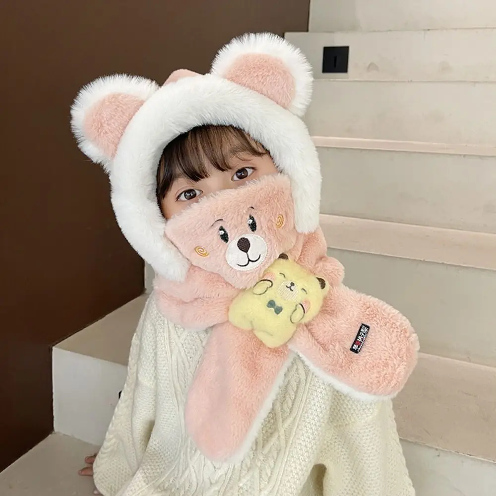 Gorro de invierno infantil y cálido con orejeras a prueba de viento - imagen 3