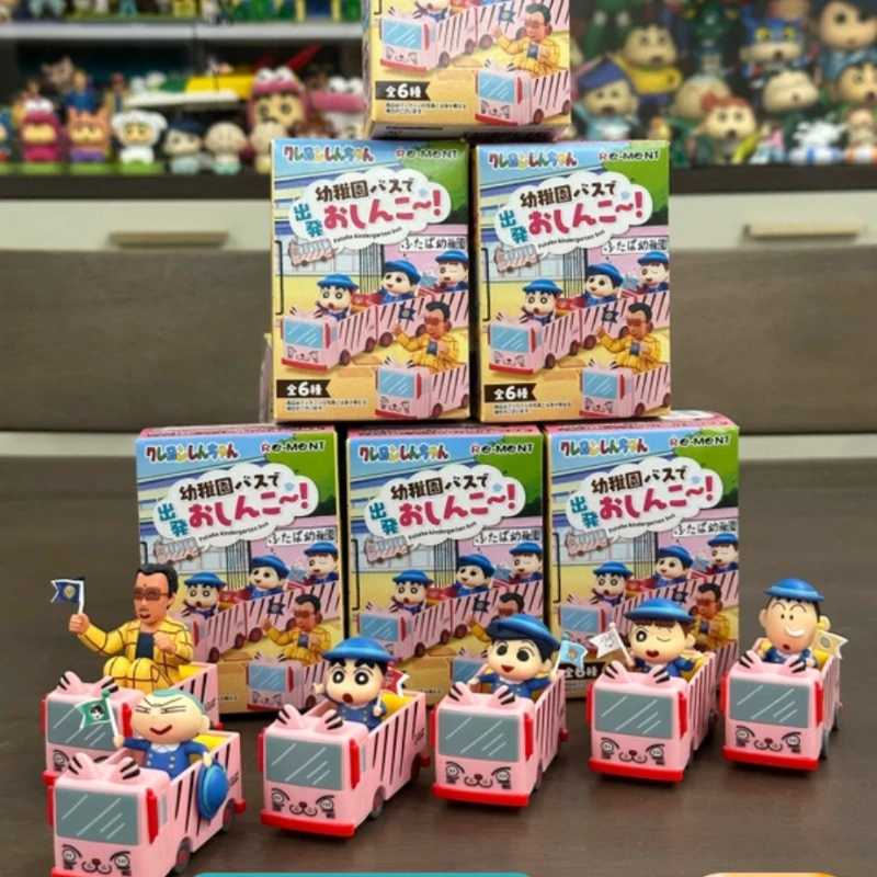 Re-ment figura en miniatura de Shin-chan para coleccionar
