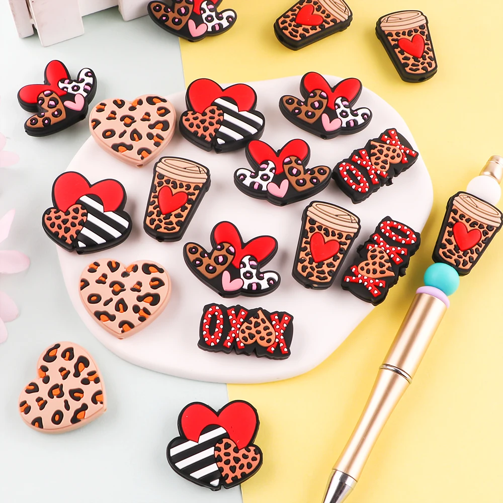 Kovict Cuentas de silicona para pulseras infantiles San Valentín - imagen 4