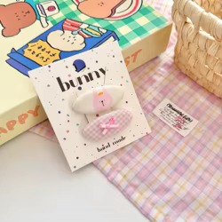 Clip lateral de pelo para niño – Animalitos cute | Accesorio peinado
