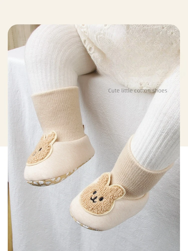 Botas de bebé con dibujo animado para invierno