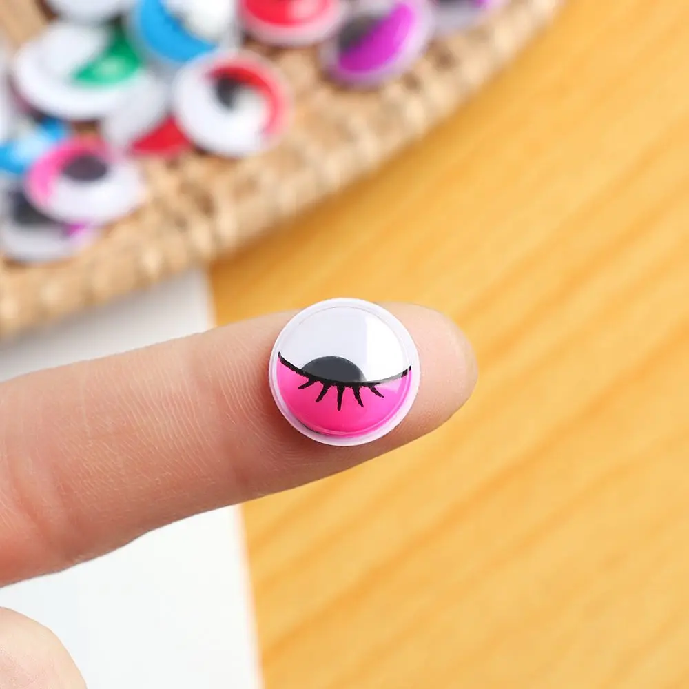 Ojos de muñeca para coser redondos y coloreados – Manualidades - imagen 4