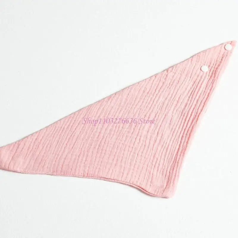 Baberos de algodón para bebé tipo bandana triangulares ajustables - imagen 2