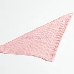 Baberos de algodón para bebé tipo bandana triangulares ajustables