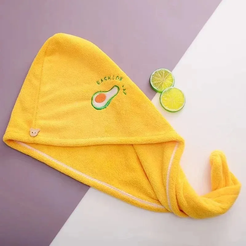 Gorro Hari ducha microfibra para secado rápido con forro polar - imagen 4