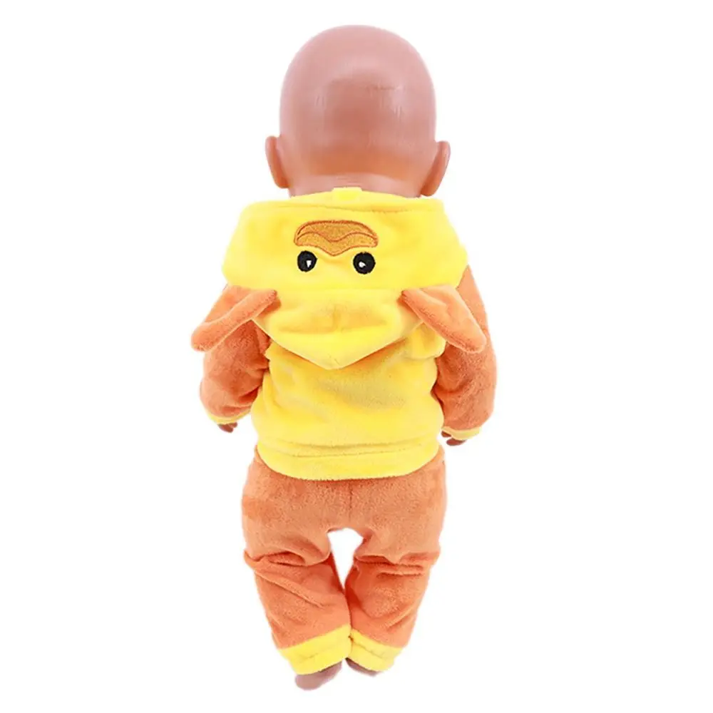 Conjunto de ropa para muñecas sudadera con capucha animal - imagen 2