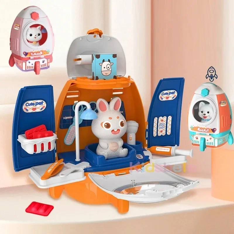 Kit veterinario infantil con mochila