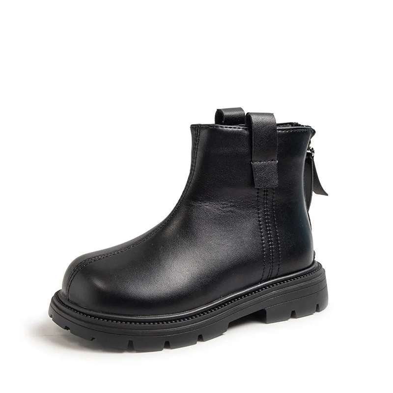 Botas de invierno para niñas de ante antideslizantes cortas - imagen 4