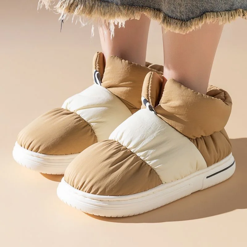 Zapatillas de interior impermeables EVA con plataforma, invierno - imagen 2