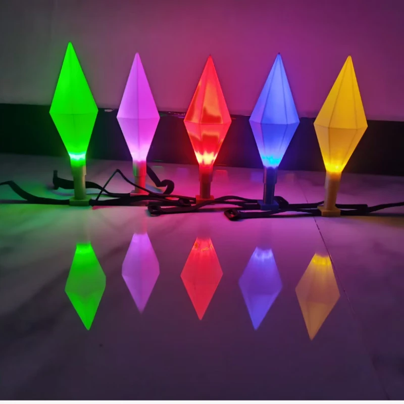 Luz LED RGB con clip de cristal brillante para auriculares gaming - imagen 5