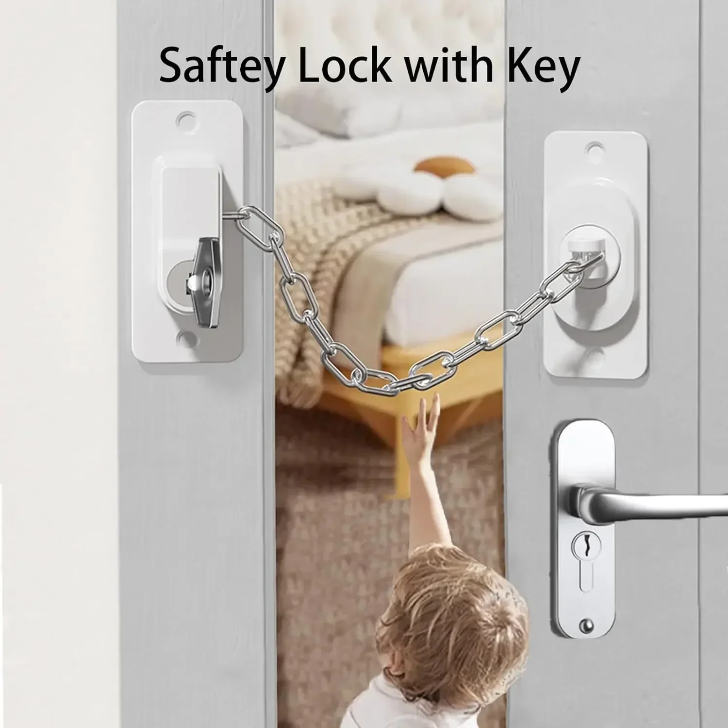 Cerradura ajustable de seguridad para nevera – Protección infantil