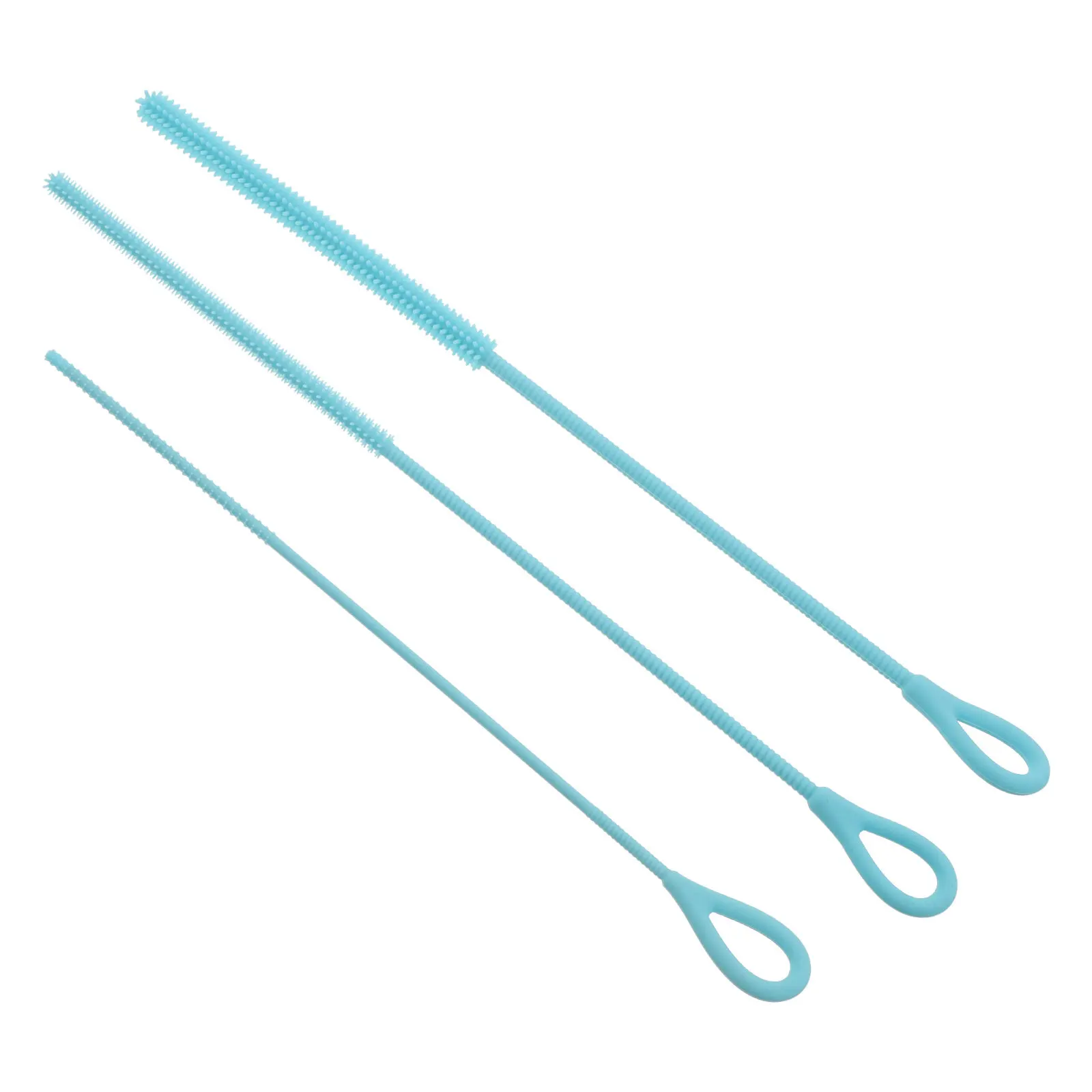 Cepillos limpiadores de pajitas silicona suave reutilizables - imagen 2