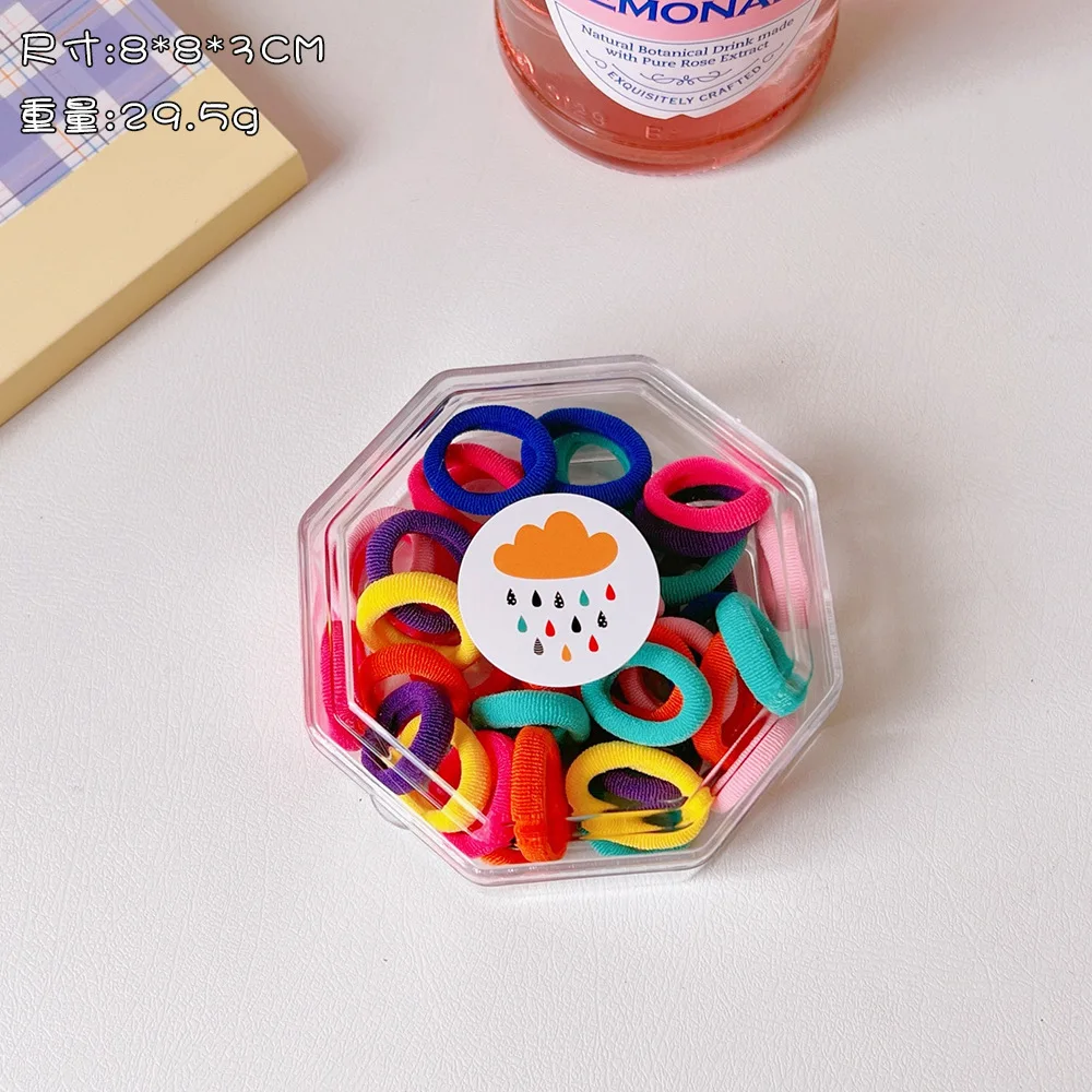 Coleteros elásticos para niña color caramelo - imagen 2