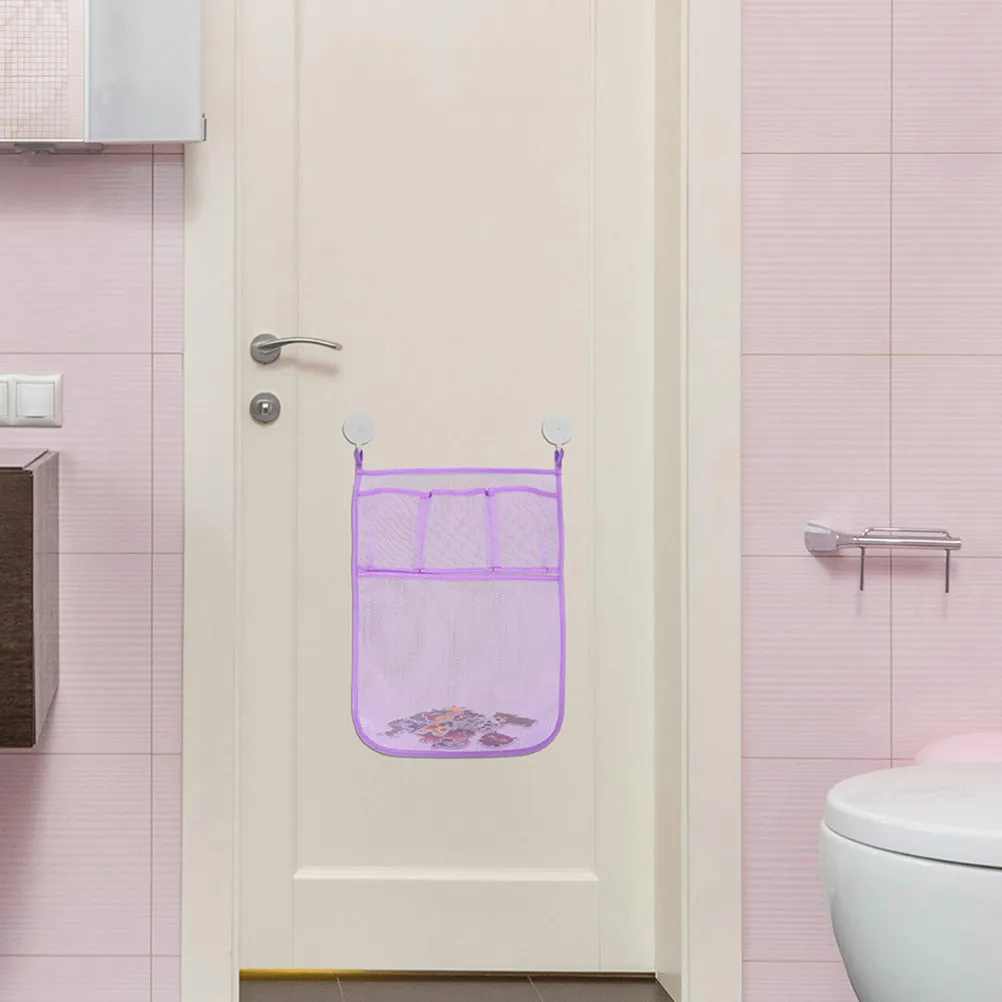 Bolsa de malla organizadora para baño del bebé, soporte juguetes - imagen 4