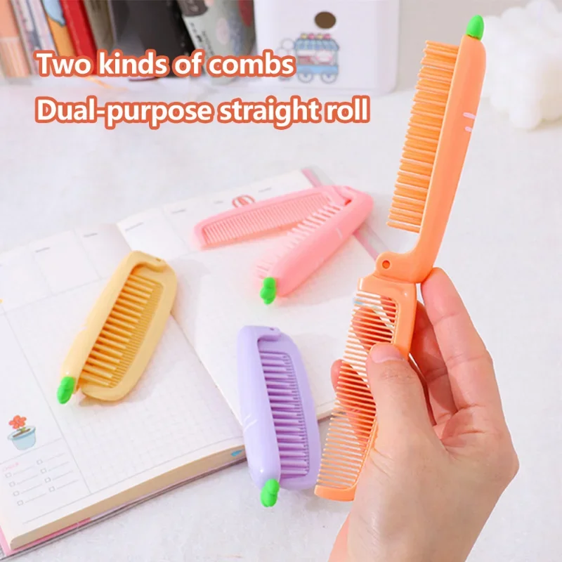 Peine plegable de dientes suaves para el cuidado del cabello infantil - imagen 2