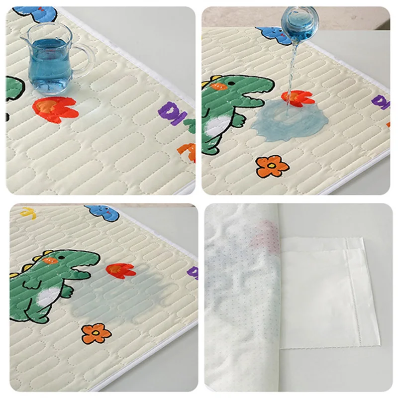 Colchoneta impermeable bebé – Almohadilla antideslizante para orina - imagen 5