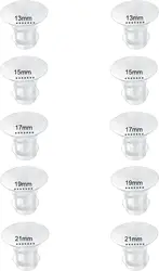 Insertos de brida para sacaleches compatibles Medela Momcozy Spectra