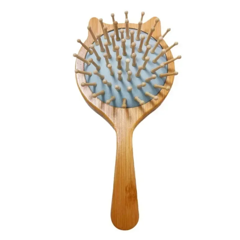 Cepillo de pelo portátil para niñas con peineta antienredos - imagen 5