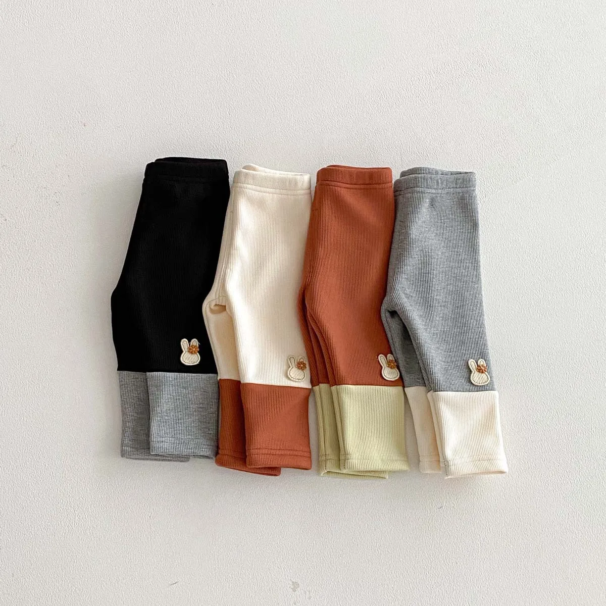 Mallas de lana de invierno para bebé, pantalón térmico niña - imagen 5