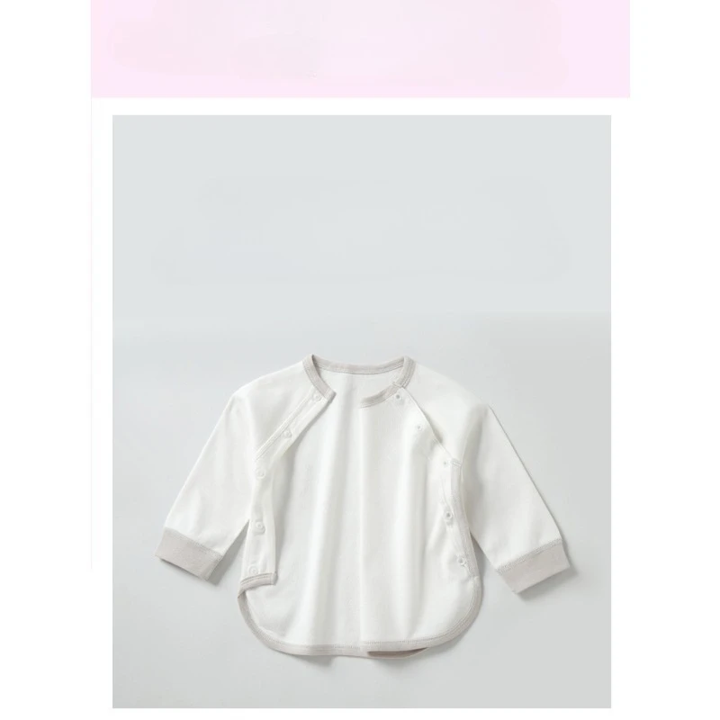Pijama bebé de algodón con protección del vientre y cintura alta - imagen 4
