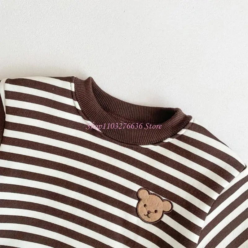 Sudadera bebé R6FD algodón cuello redondo manga larga - imagen 5