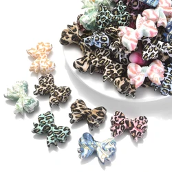 Collier dentición silicona – Estampado leopardo para bebé