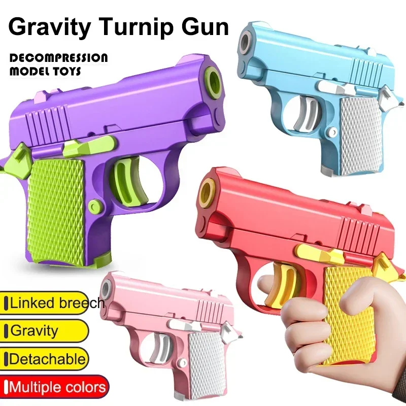 Pistola de juguete antiestrés con efecto tridimensional para niños - imagen 3