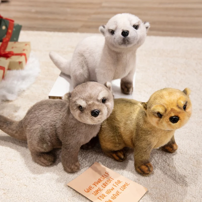 Peluche de nutria realista para niños – Regalo perfecto