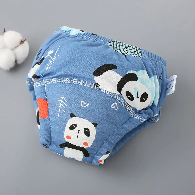 Pantalón entrenador reutilizable de algodón orgánico para bebé - imagen 5