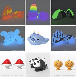 Accesorios decorativos para calzado infantil – Aletas tiburón luminosas