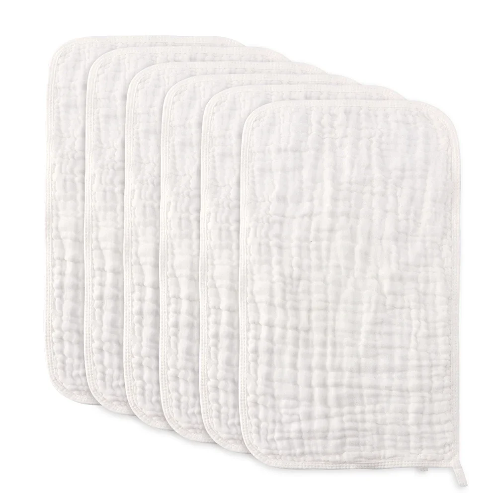 Paño de muselina suave y absorbente para eructar - Pañito práctico para bebé - imagen 4