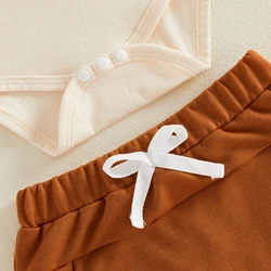 Conjuntos de verano para bebés con camiseta tractor y pantalón corto