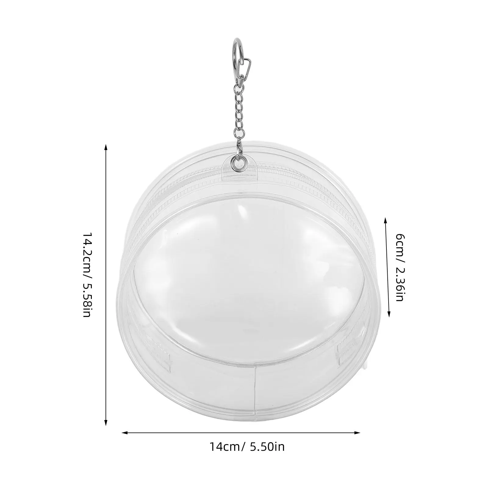 Estuche transparente listo para exhibir