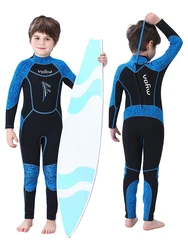 Kinder traje de neopreno infantil completo para frío al nadar