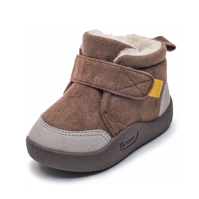 Botas de nieve con forro de felpa para bebés y niños - imagen 4