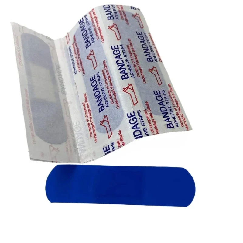 Tirita impermeable detectable azul para entornos de cocina profesional