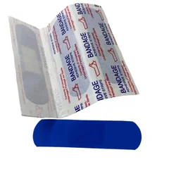 Tirita impermeable detectable azul para entornos de cocina profesional