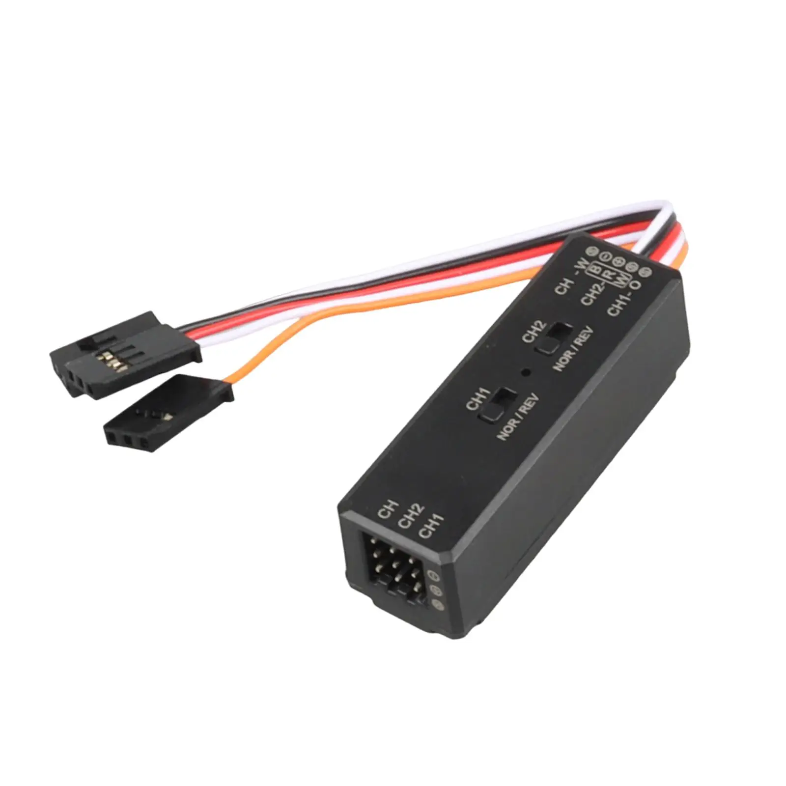 Controlador de luces RC compacto con interruptor y receptor - imagen 2
