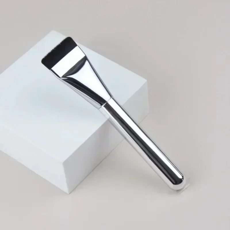 Brocha plana ultrafina para base y difuminar maquillaje facial - imagen 4