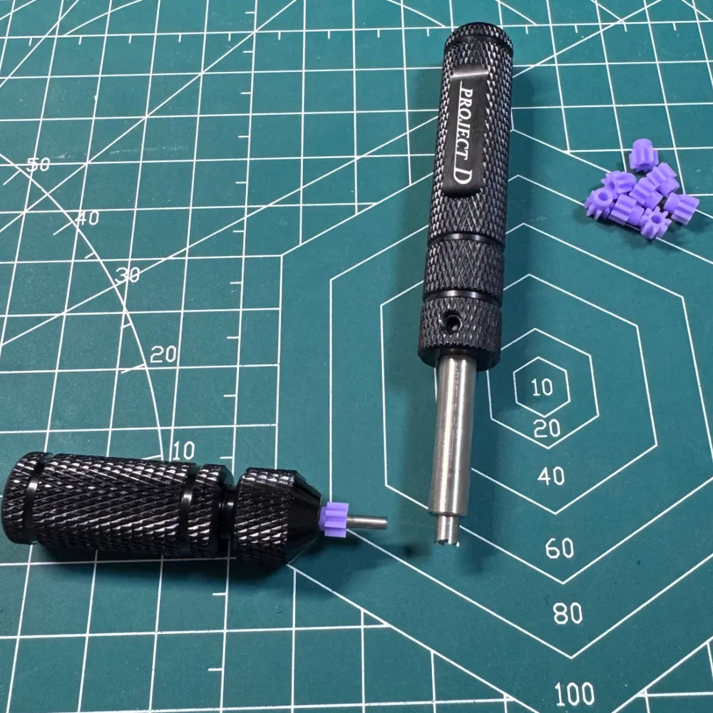 Proyecto D mini herramienta 4WD para fresado de piñón - imagen 5