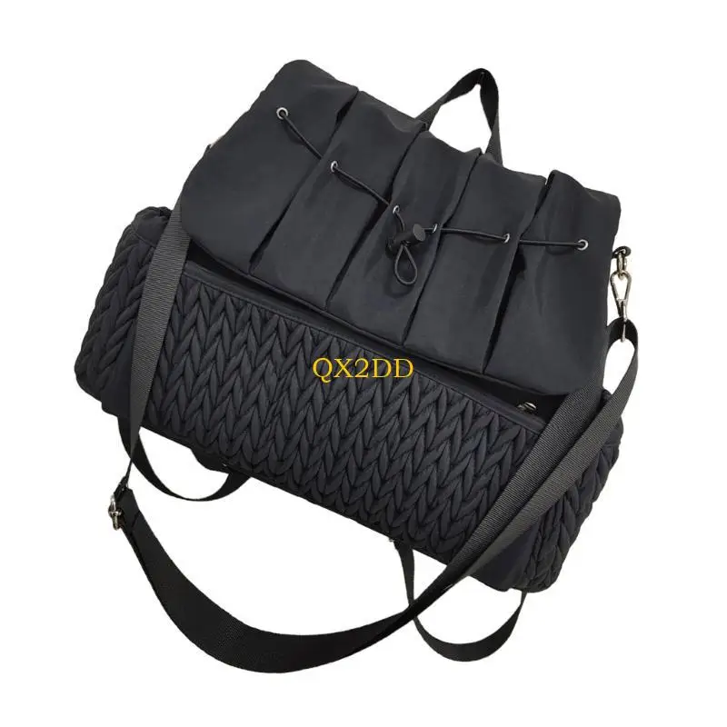 Detalle de las hebillas de aleación de la bolsa pañales QX2D