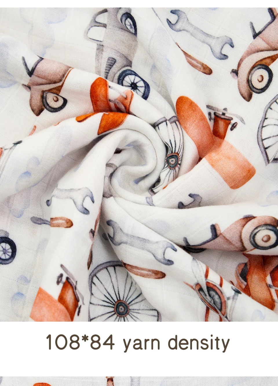 Manta utilizada como swaddle para recién nacido