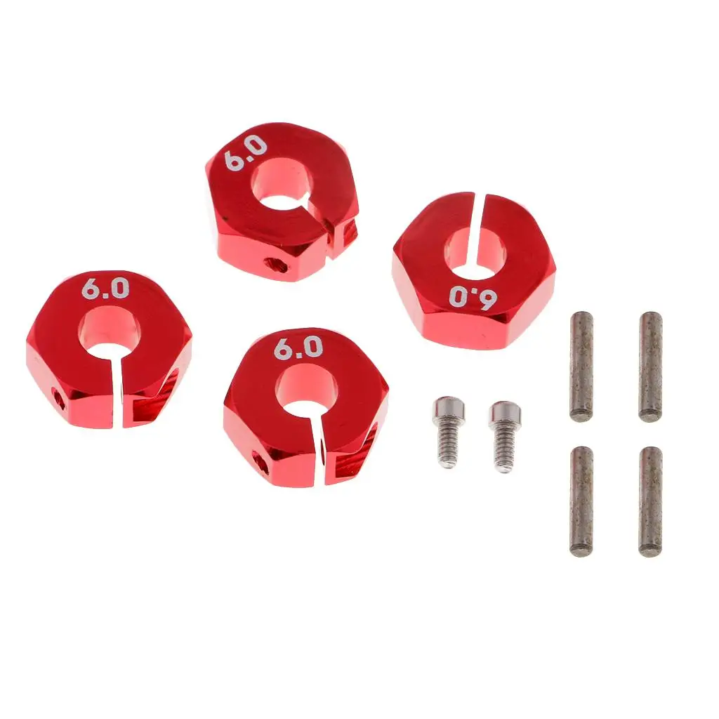 Tornillos hexagonales metálicos para ruedas RC – Repuesto buje - imagen 5
