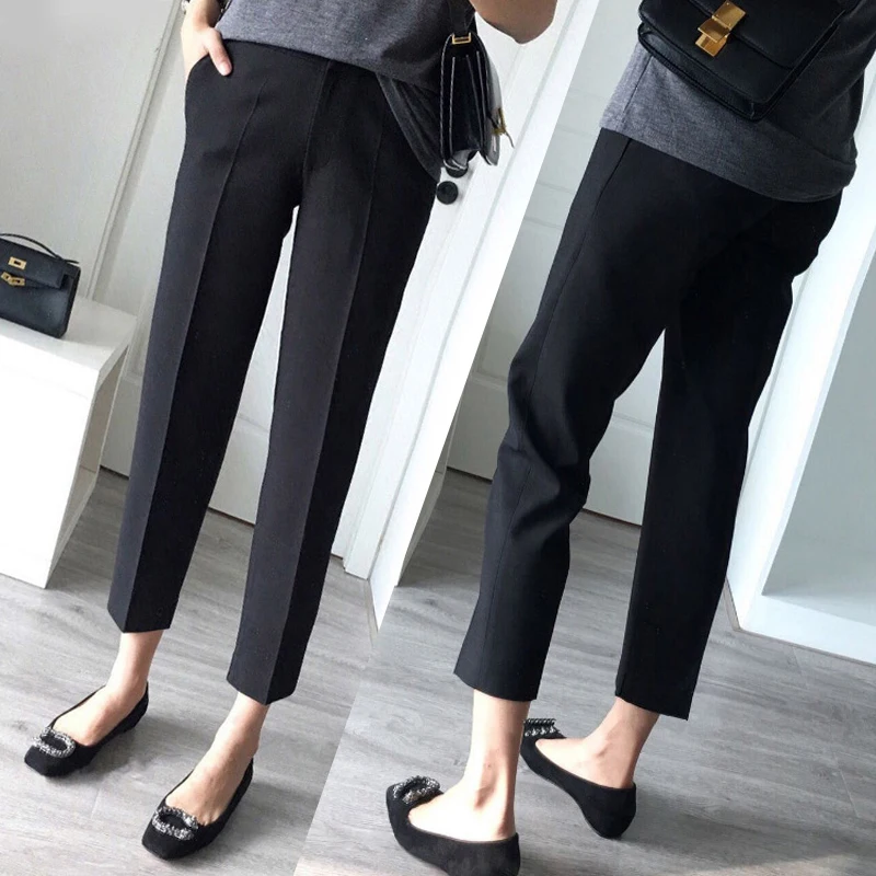 Leggings de maternidad en terciopelo cálido y grueso invierno - imagen 4
