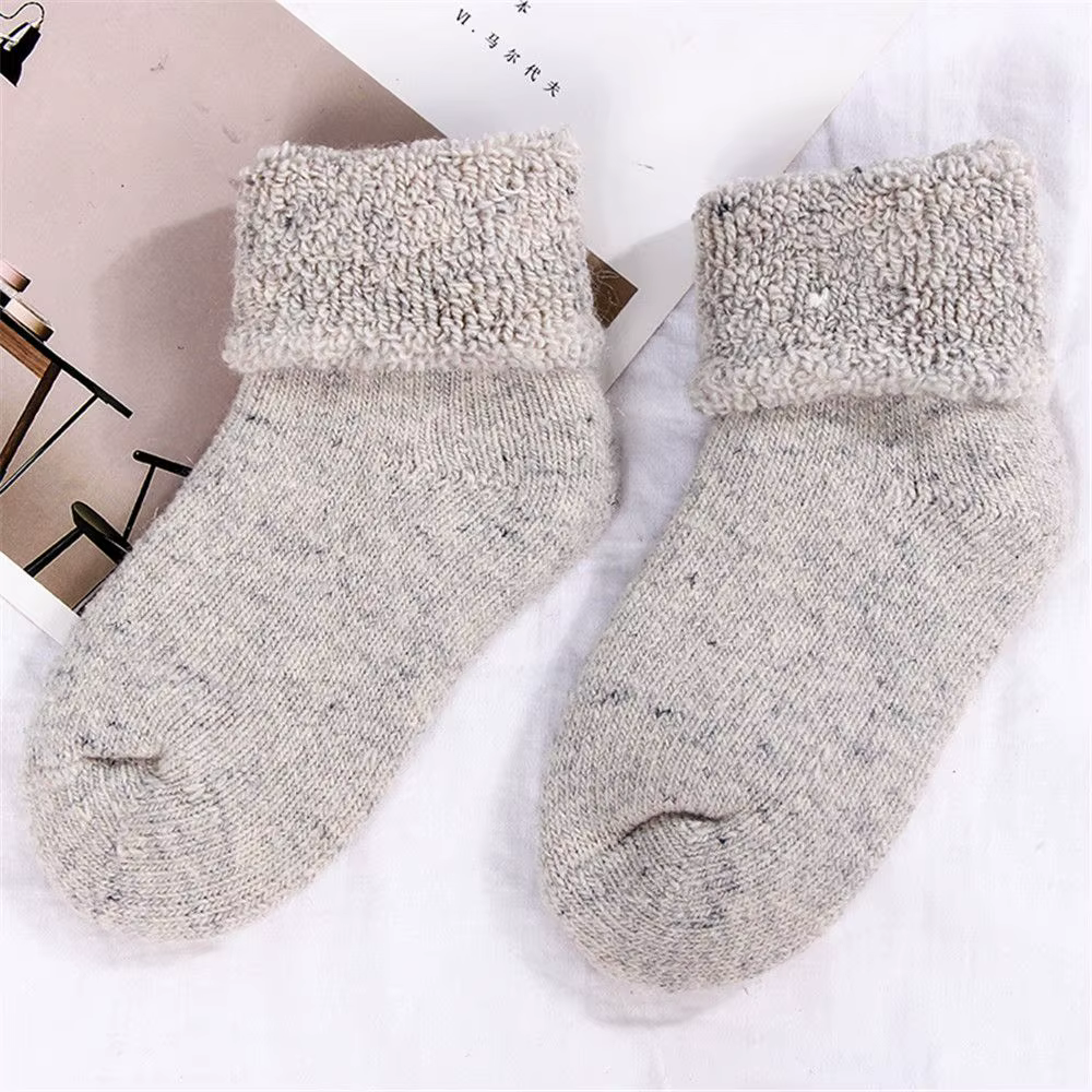 Calcetines de lana auténtica para bebé - Cálidos y suaves niño 0-7 años - imagen 4