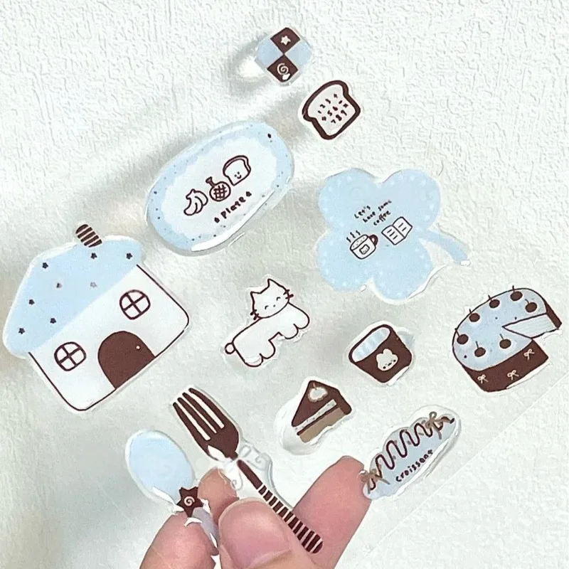 Carcasa para teléfono móvil con pegatinas decorativas estilo coreano - imagen 3
