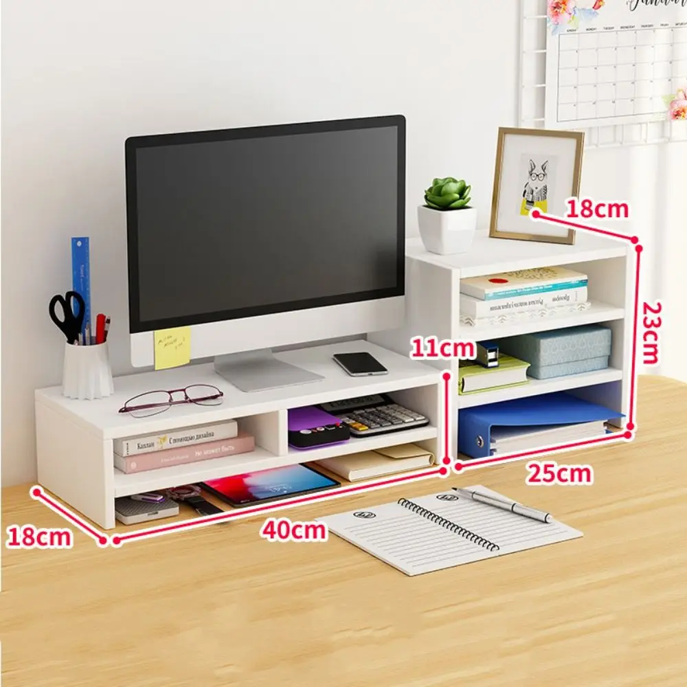 Soporte de escritorio en madera para portátil ergonómico y estable - imagen 3