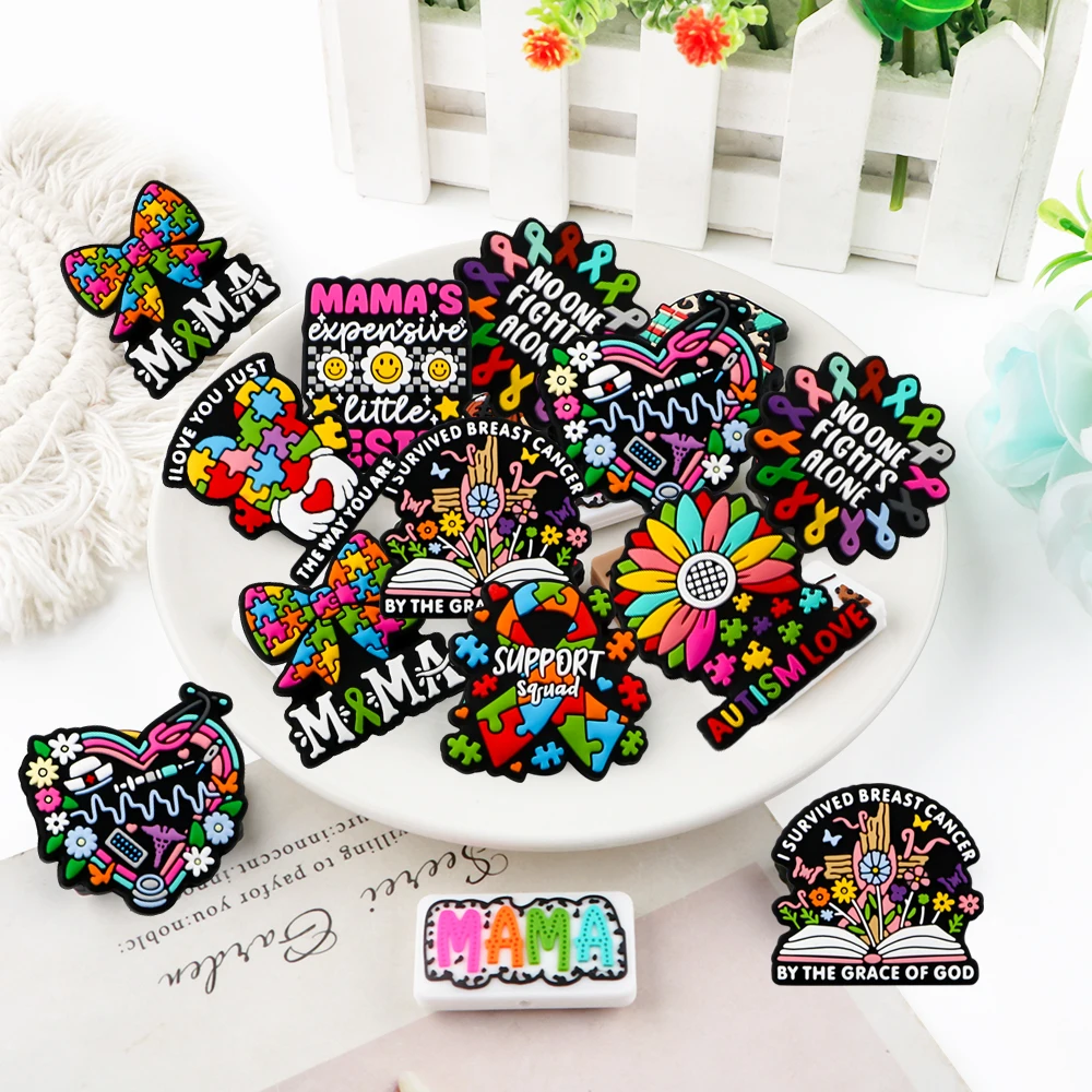 Kovict cuentas de silicona diseño enfermera-mamá para manualidades - imagen 2