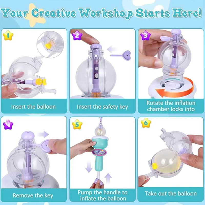 Máquina de burbujas inflables para niños – juego antiestrés