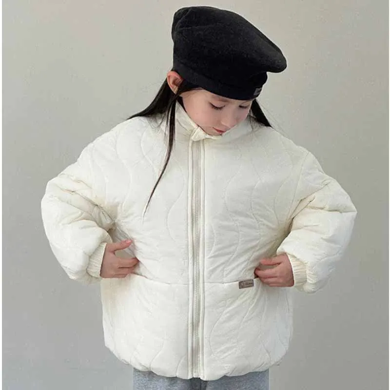 Abrigo acolchado infantil de invierno cálido y ligero tipo parka - imagen 4